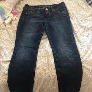 Dark wash American Eagle jeans